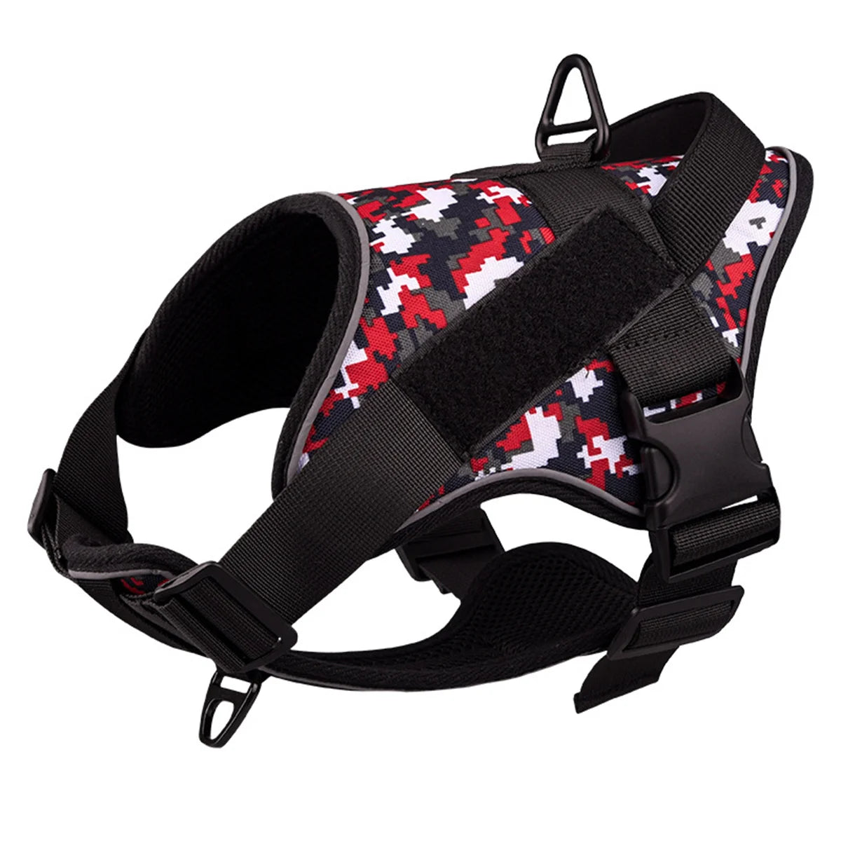 Soft Nylon Puppy Vest Harness โ Secure & Comfortable for Daily Walks