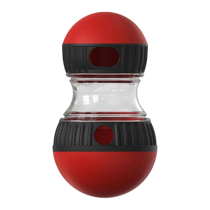Interactive Slow-Feed Dog Toy — Tumbling Food Ball for Mental Stimulation & Healthy Eating