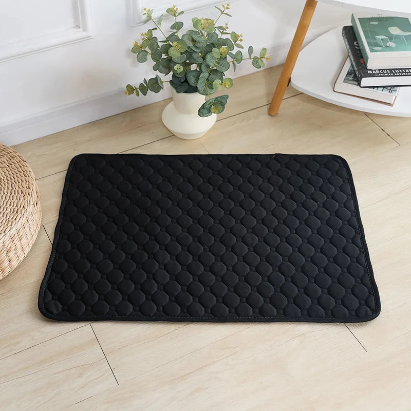 Washable and Reusable Dog Bed Mat – Waterproof, Anti-Slip, Multi-Layer Absorbent Pad