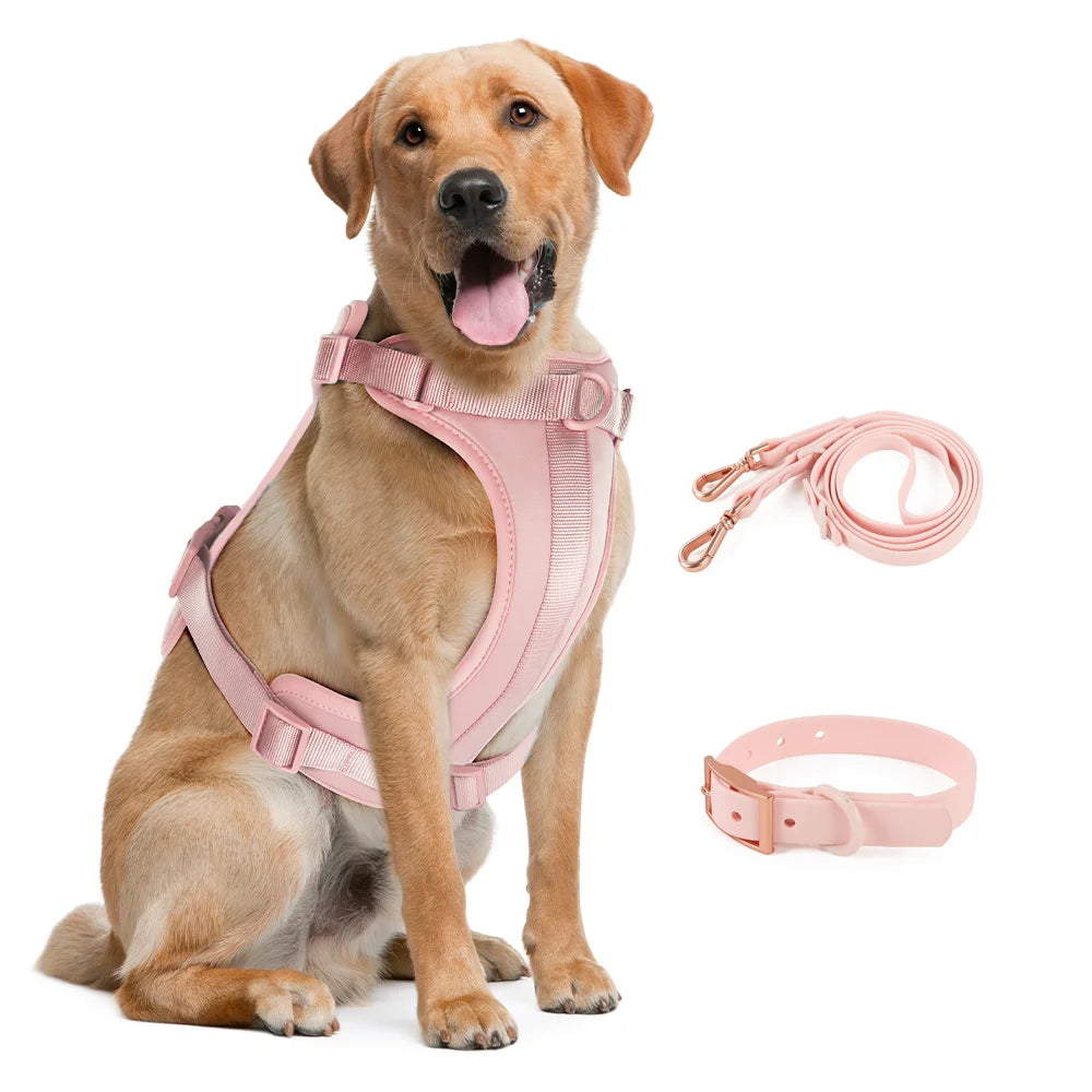 Adjustable Dog Vest Harness with Quick Release – Padded No-Pull Harness for Small to Large Dogs