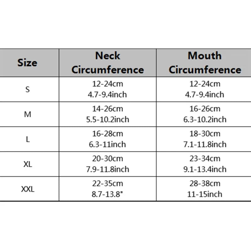Adjustable Nylon Dog Muzzle – Prevent Biting, Barking & Chewing