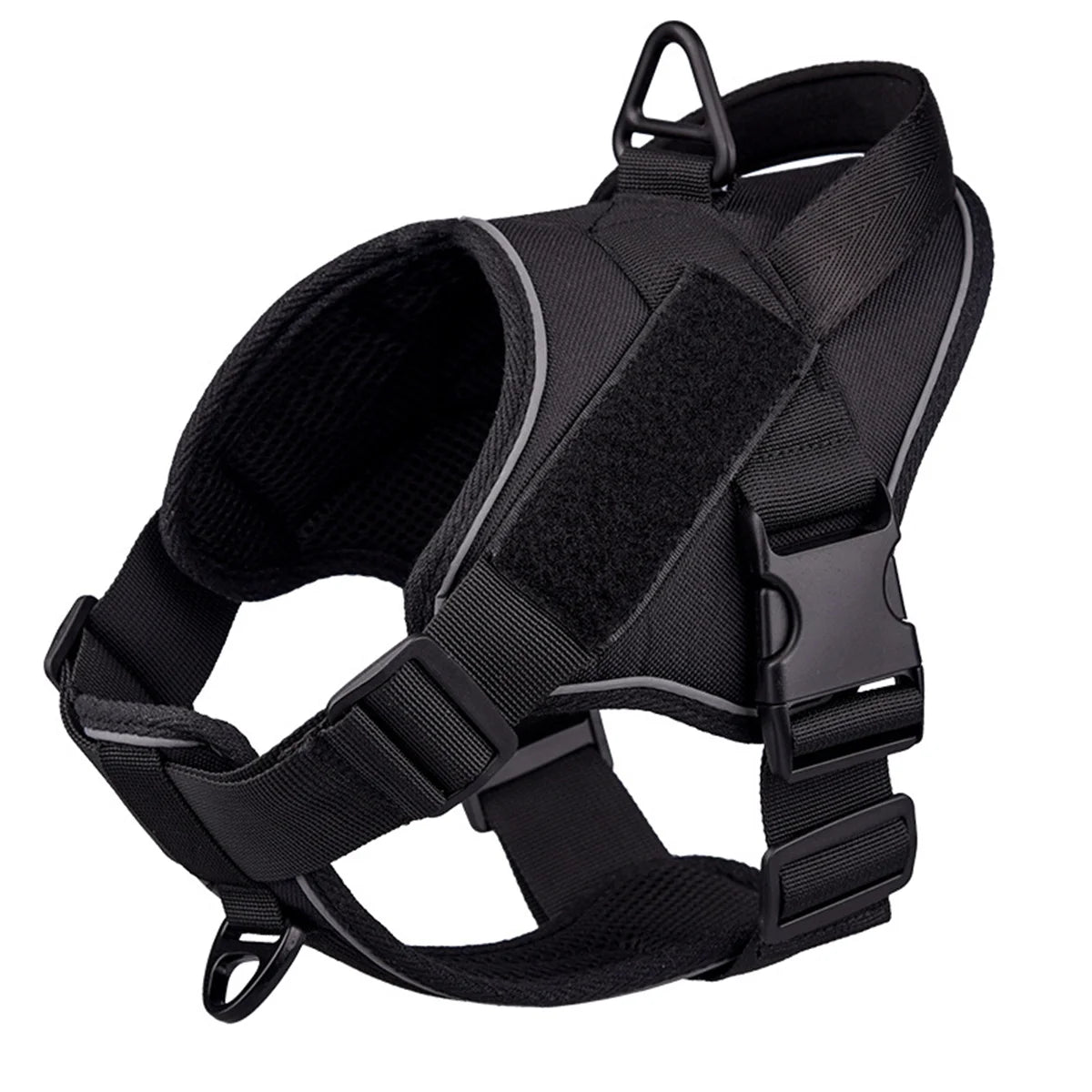 Soft Nylon Puppy Vest Harness โ Secure & Comfortable for Daily Walks