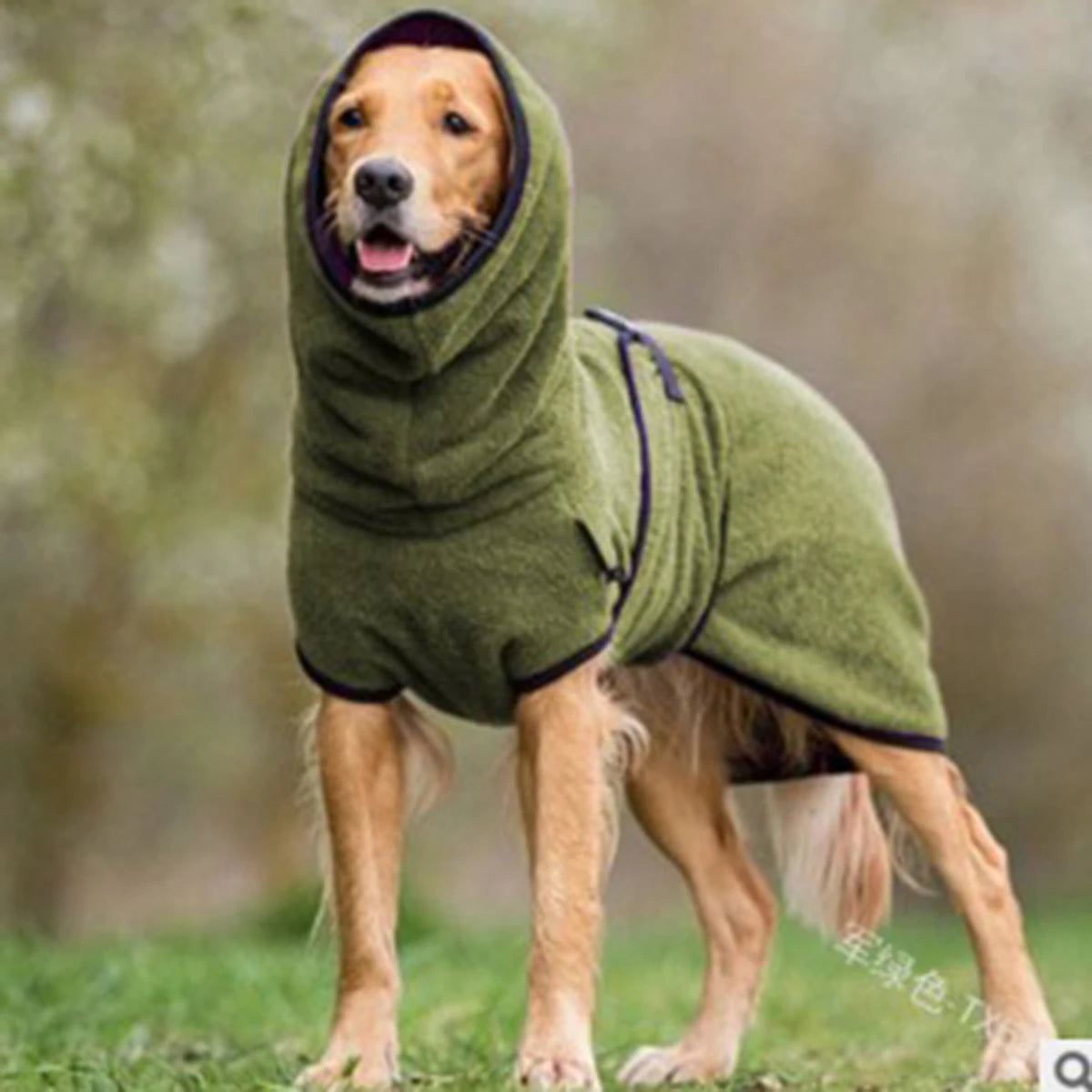 Greyhound Winter Coat, Warm Fleece Jumper for Whippet, Adjustable Dog Jacket with Lining