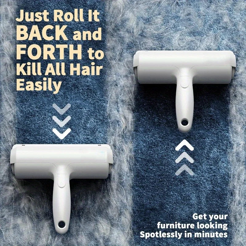 Reusable Pet Hair Removal Roller – Quick & Easy Fur Cleanup