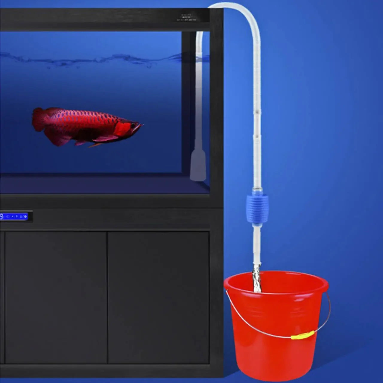 Aquarium Gravel Vacuum Cleaner – Semi-Automatic Water Changer & Siphon Pump