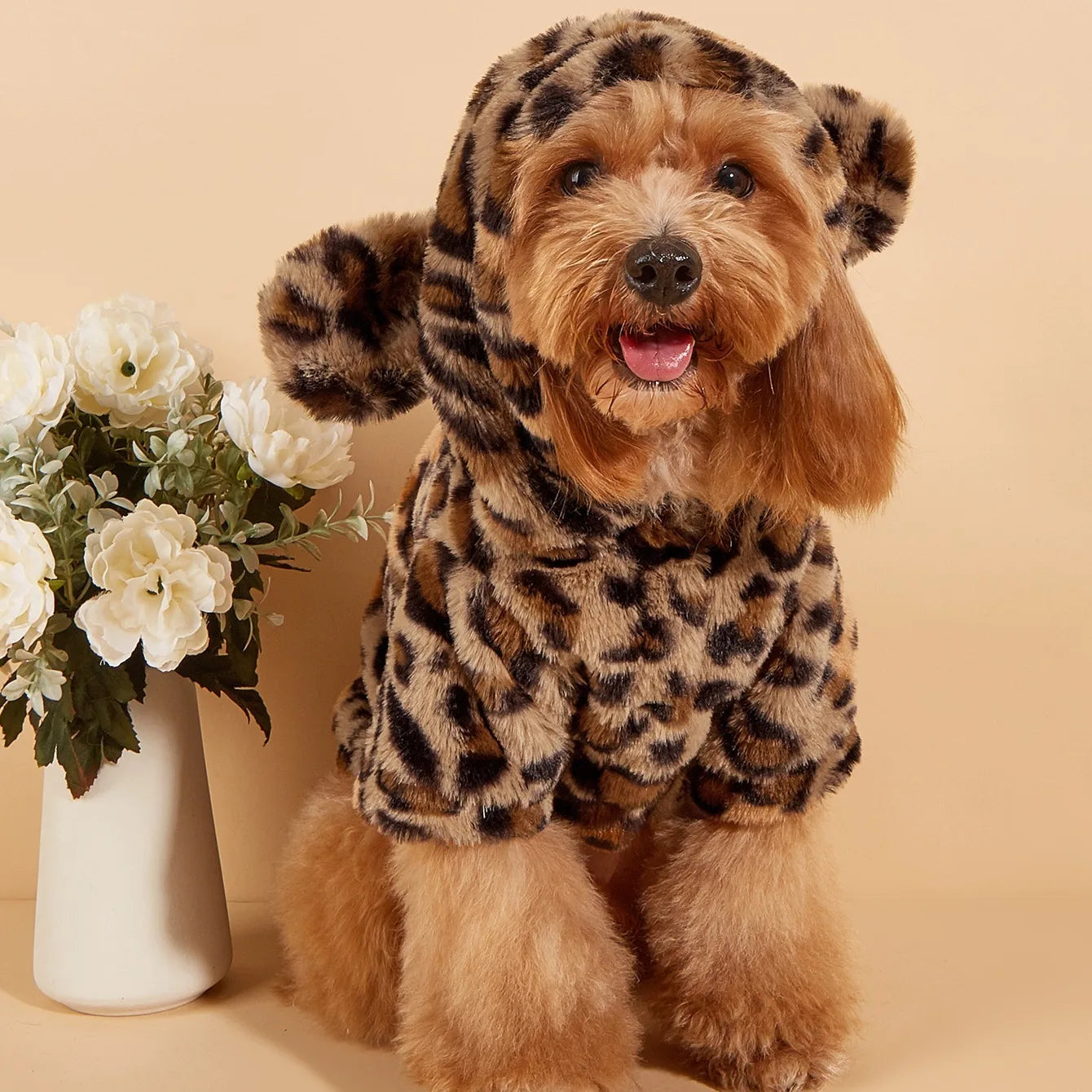 Cozy Fleece Dog Sweater – Cute Winter Pet Pullover for Small & Medium Dogs