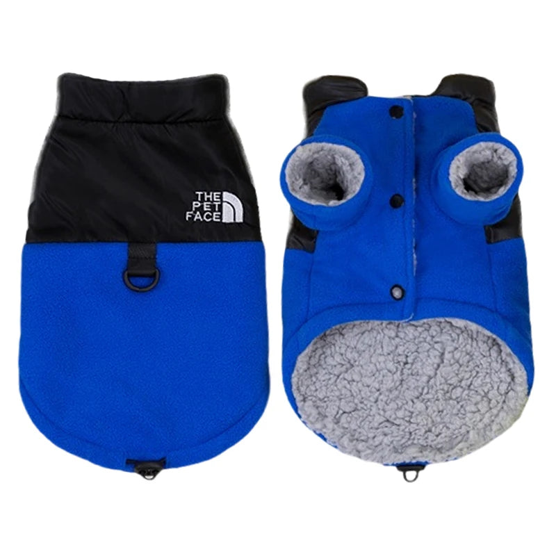 Winter Dog Coat Warm Fleece Jacket for Small & Medium Dogs – French Bulldog, Chihuahua, Yorkie, Pomeranian, Puppy Clothes
