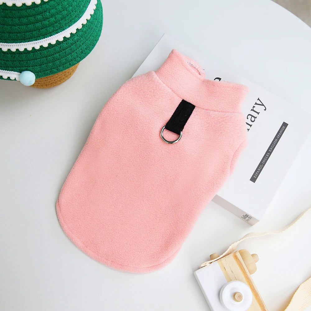 Winter Fleece Pet Vest – Cozy, Soft, and Perfect for Chilly Days