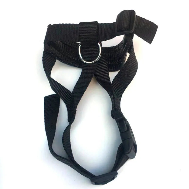 Adjustable Nylon Dog Muzzle – Prevent Biting, Barking & Chewing