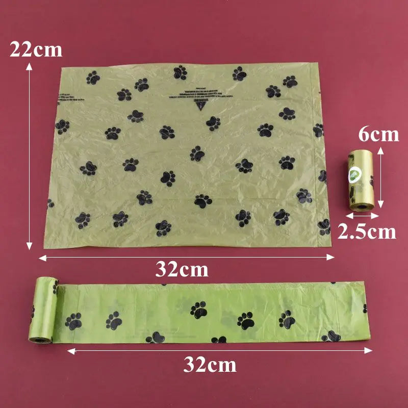Portable Dog Poop Bags with Dispenser – Colorful, Eco-Friendly & Convenient Pet Waste Solution Ditzy Petunia