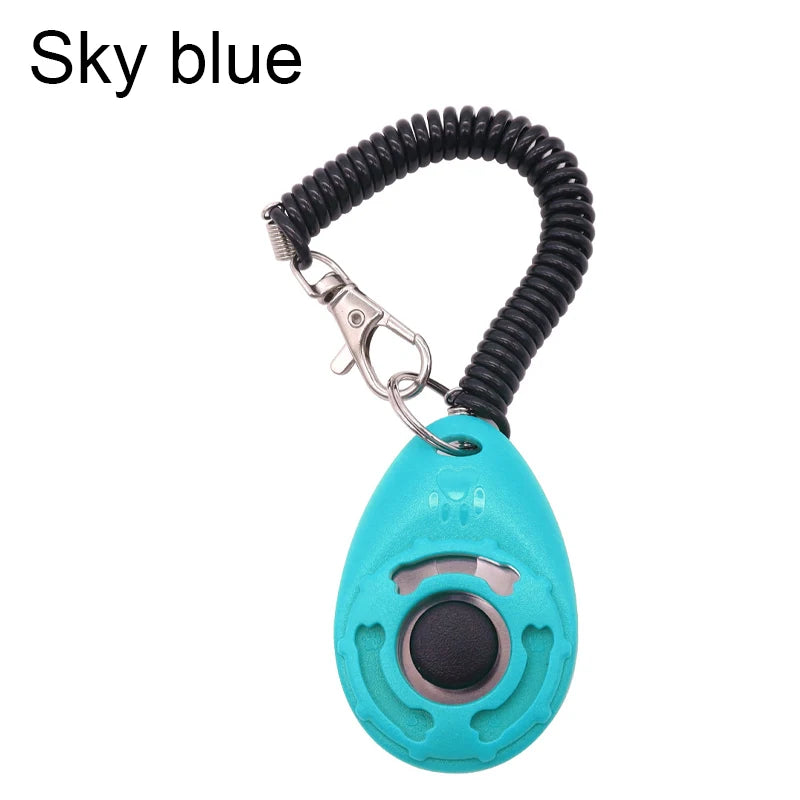 Pet Training Clicker with Wrist Strap – Effective Behavior Training Tool for Dogs, Cats, and More