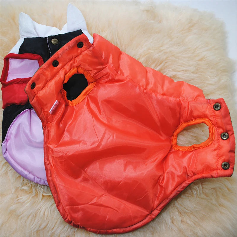 Warm Winter Pet Dog Clothes – Waterproof Puppy Coat for Small Medium Dogs, French Bulldog, Chihuahua, Yorkie, Pug