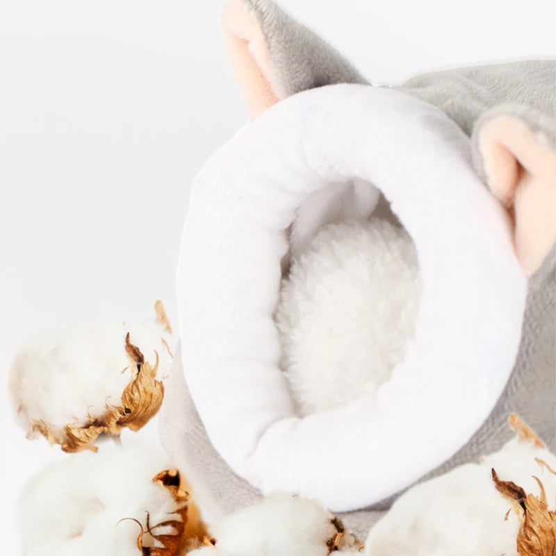 Cozy Fleece Hamster Nest β Soft, Warm & Snuggly Hideout