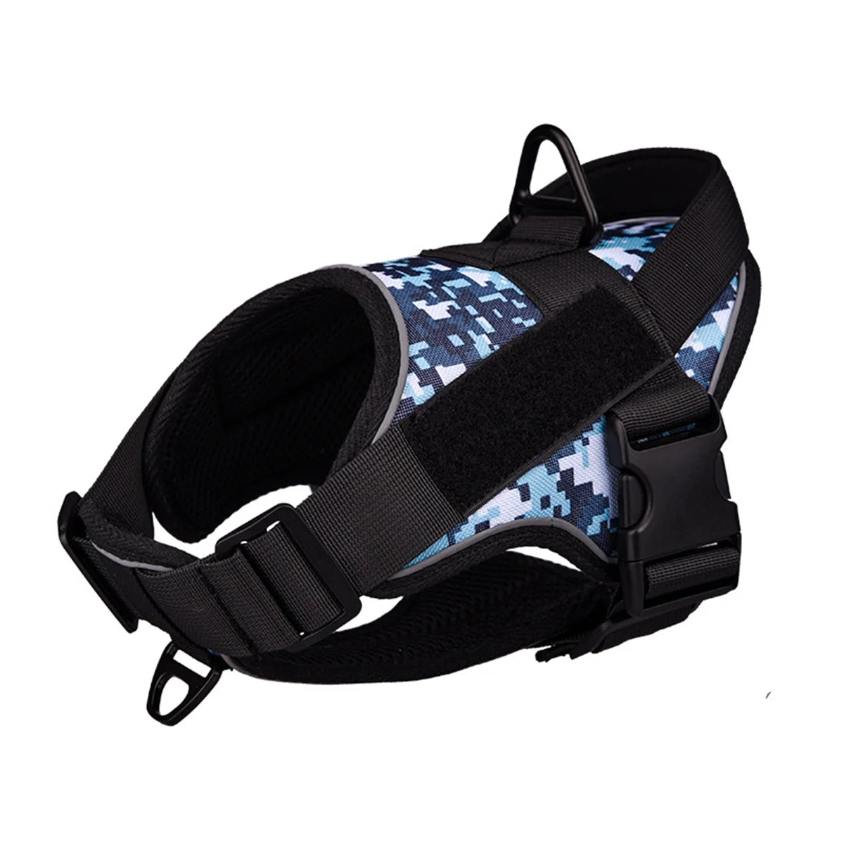 Soft Nylon Puppy Vest Harness โ Secure & Comfortable for Daily Walks