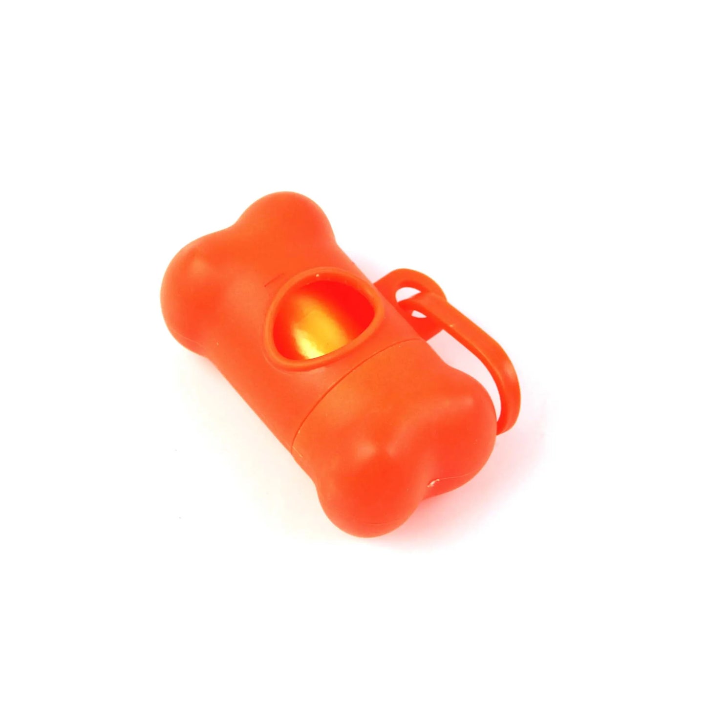 🦴 Portable Bone-Shaped Dog Waste Bag Holder – Includes Disposable Bags for Outdoor Walks