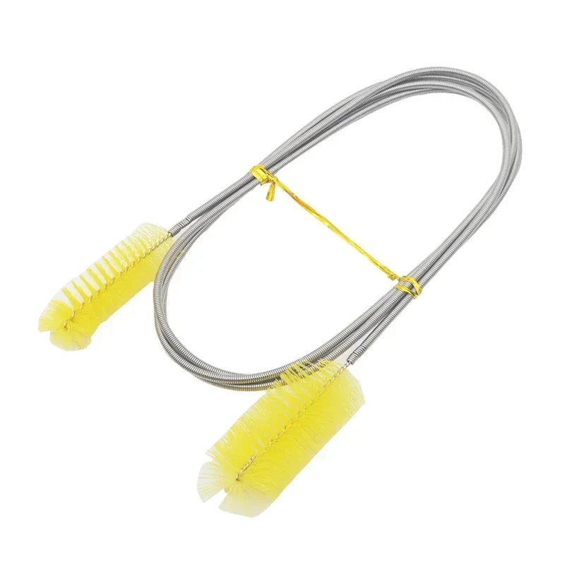 Flexible Aquarium Cleaning Brush – Stainless Steel Hose Brush for Fish Tanks, Filters & Tubing