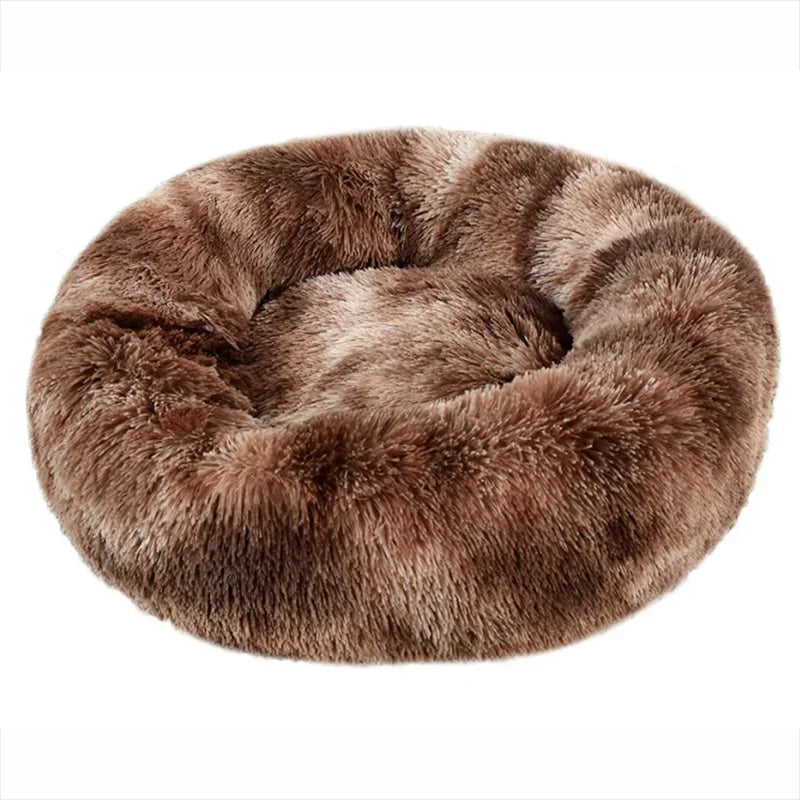 Eco-Friendly Plush Pet Bed with Non-Slip Bottom – Soft & Comfortable Dog and Cat Bed (Machine Washable) Ditzy Petunia