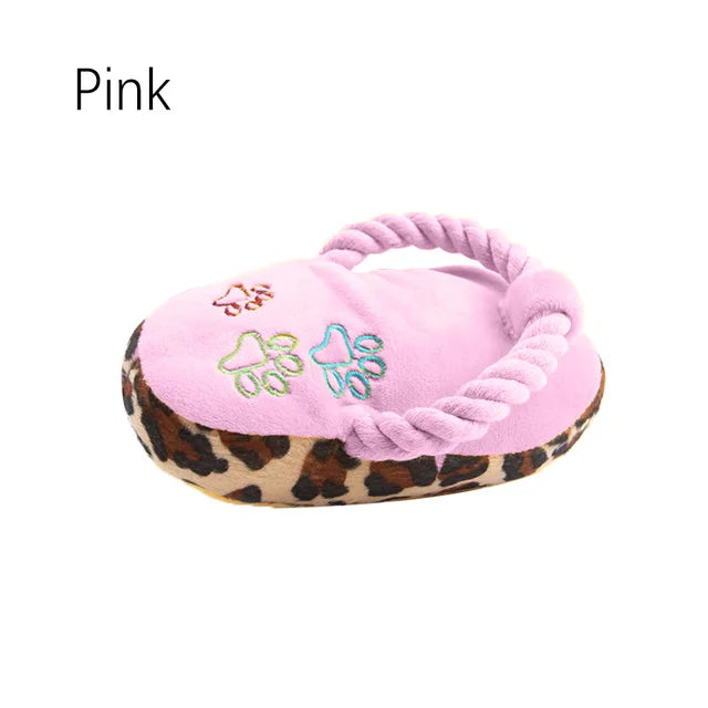 🐶 Soft Plush Squeaky Dog Toy – Cute & Durable Chew Companion