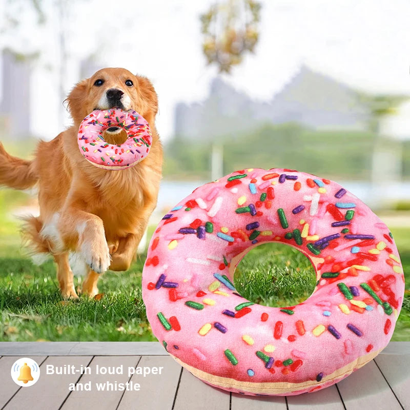 Plush Squeaky Dog Toy – Soft, Durable & Fun for Interactive Play