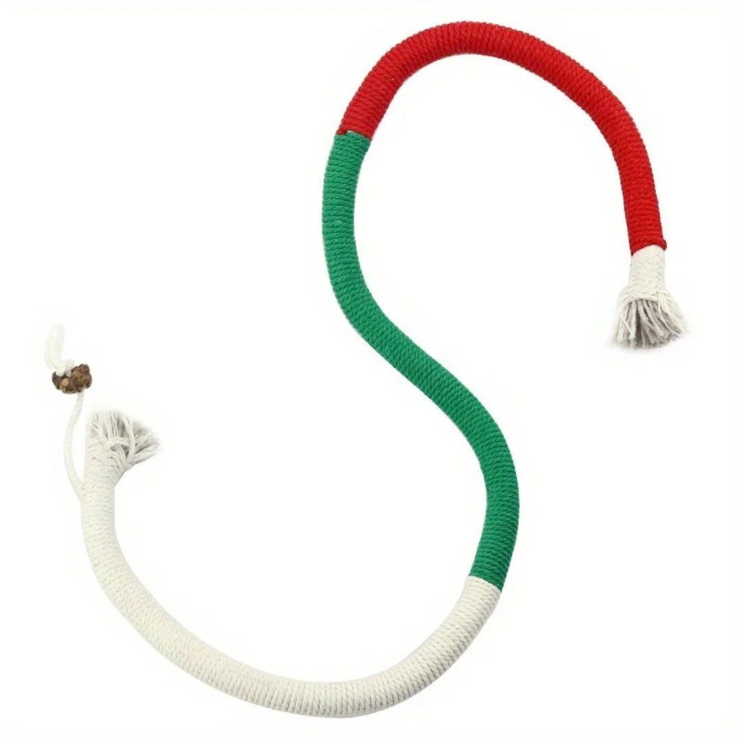 Sisal Rope Cat Toy with Silvervine Fruit - Durable Interactive Chew Toy for Cats Ditzy Petunia