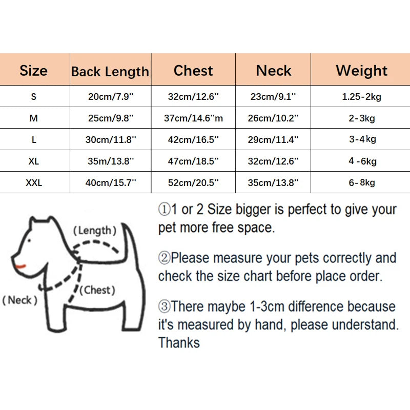 Plaid Winter Warm Dog Clothes – Soft Plush Sweater for Small Dogs & Cats