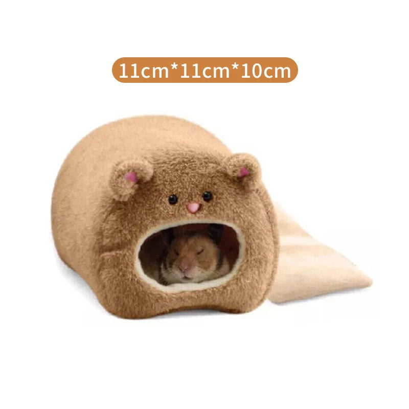 Cozy Fleece Hamster Nest β Soft, Warm & Snuggly Hideout