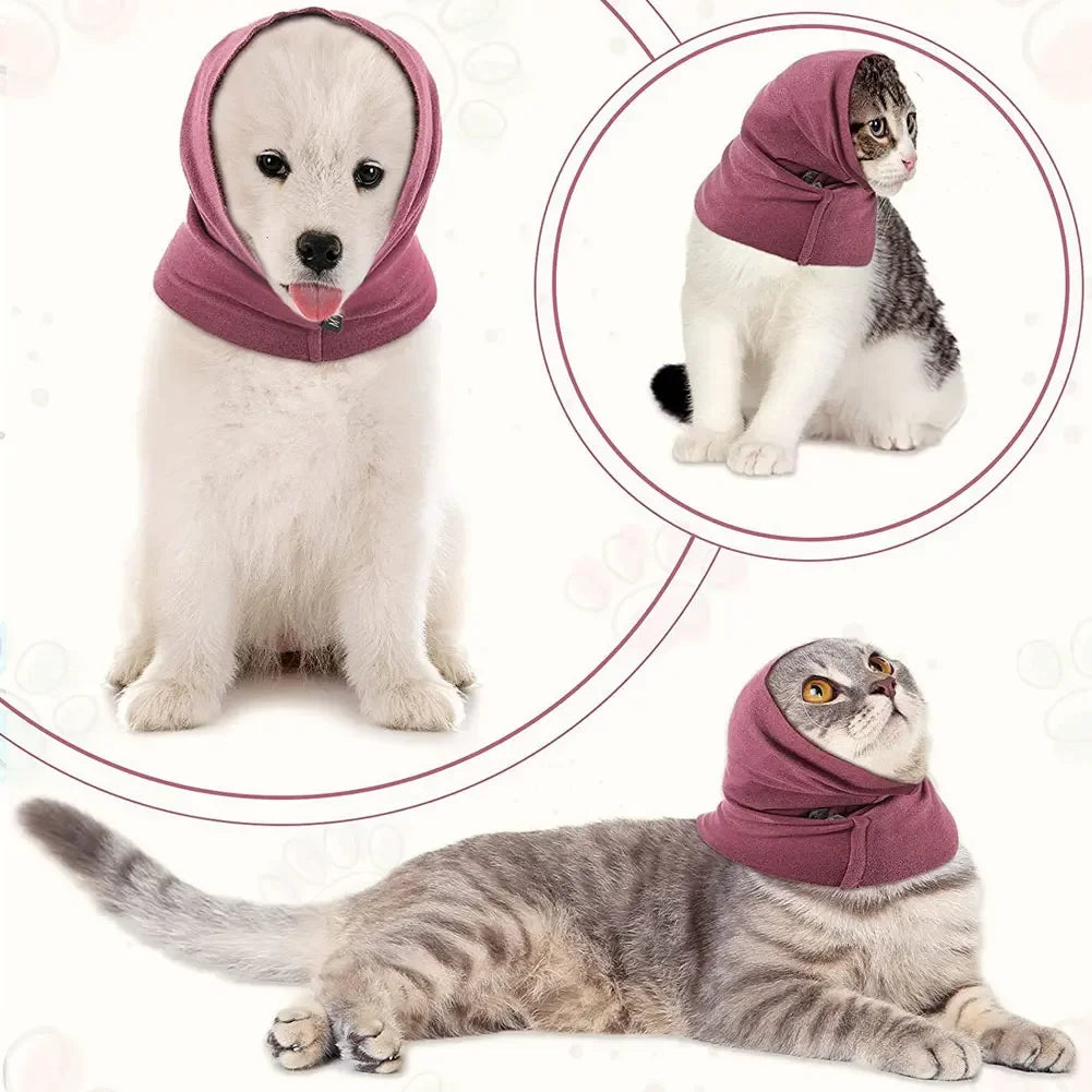 Happy Hoodie for Dogs & Cats – Original Grooming, Force Drying & Anxiety Relief Tool | Calming Pet Hood for Stress-Free Care Ditzy Petunia
