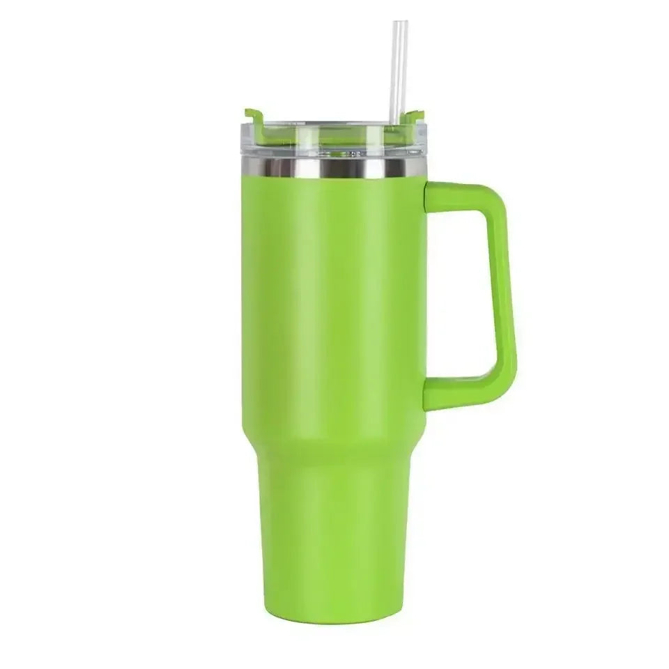 1200ml Stainless Steel Vacuum Flask - Thermos for Hot & Cold Drinks | Leak-Proof, Portable, Eco-Friendly Ditzy Petunia