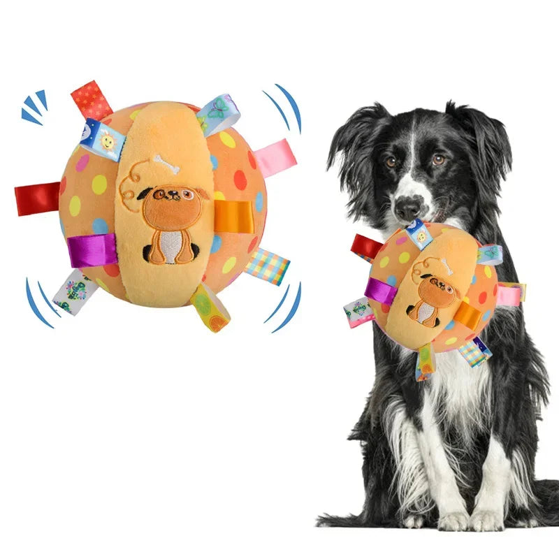 🎾 Interactive Ball Dog Toy – Tug, Fetch & Play All Day