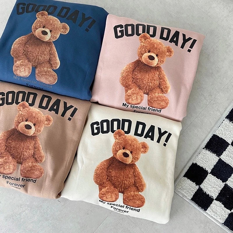 Winter Dog Clothes – Cute Puppy Warm Pullover Sweatshirt with Bear Pattern | Pet Jacket for Small & Medium Dogs, Cats | Chihuahua Costume Coat Ditzy Petunia