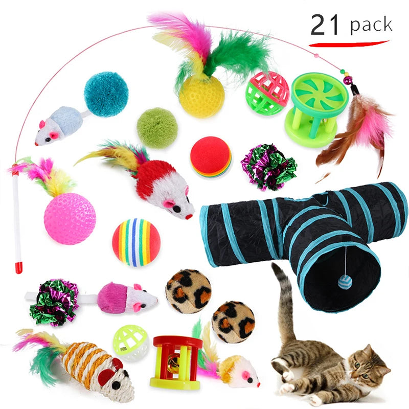 Cat Toy Variety Set – Endless Fun for Curious Cats
