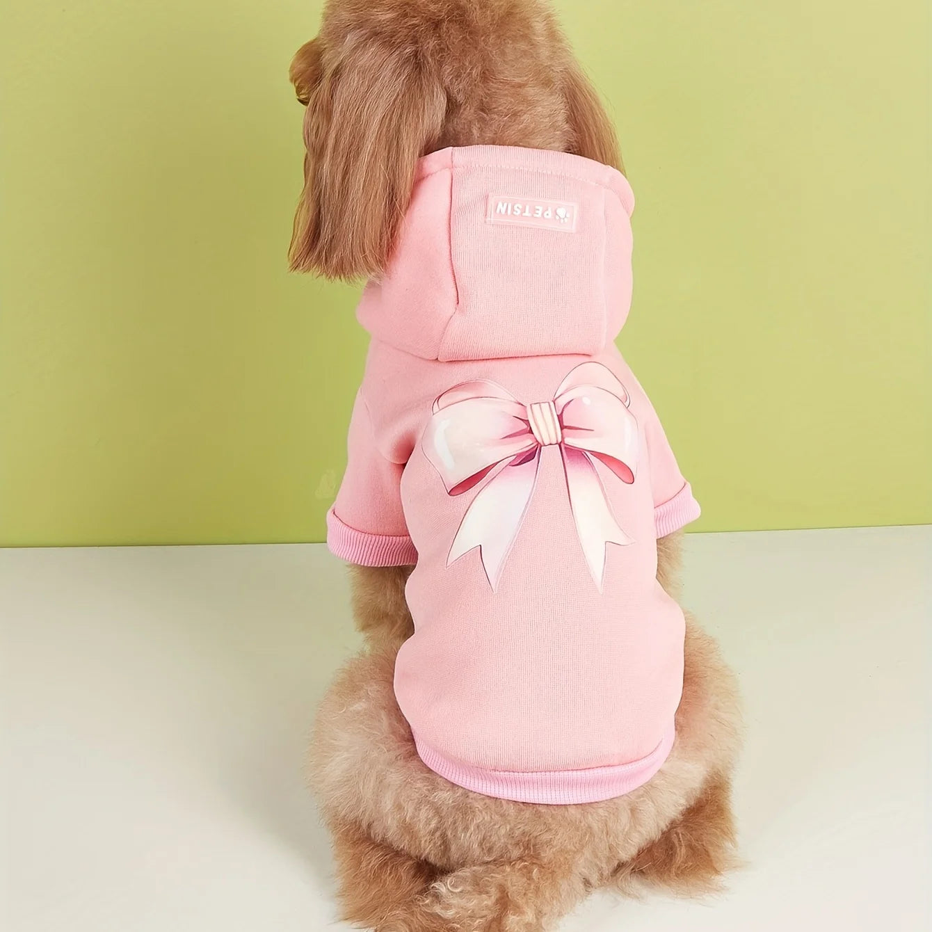 Warm Hooded Sweatshirts for Dogs & Cats β Cozy Velvet Printed Pet Clothes