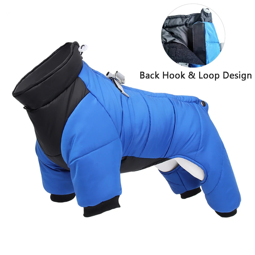 Winter Warm Thicken Dog Jacket for Small Medium Dogs - Waterproof, Windproof, Cozy Coat for Chihuahua, French Bulldog, Pug & More Ditzy Petunia