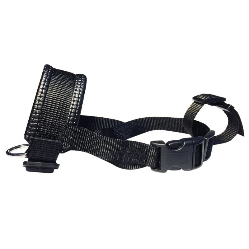 Adjustable Nylon Dog Muzzle – Prevent Biting, Barking & Chewing