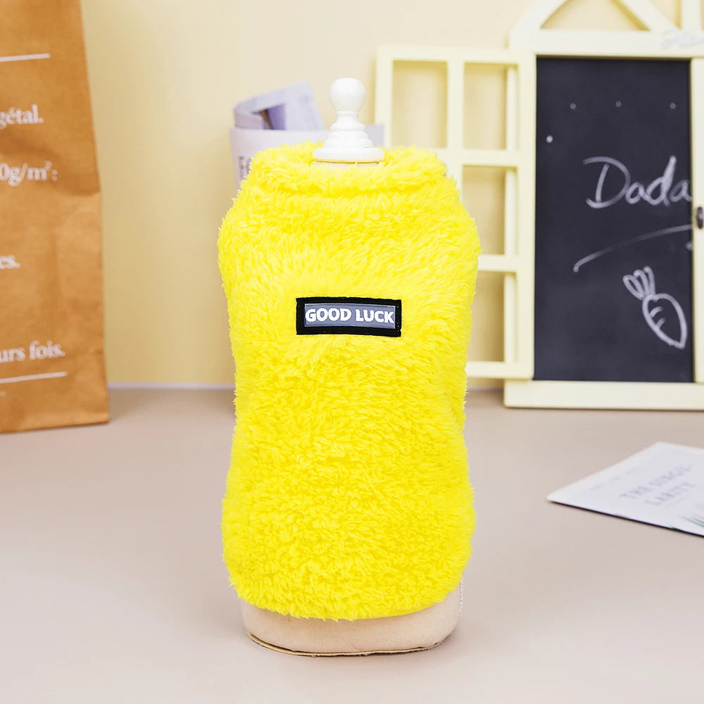 Winter Fleece Pet Vest – Cozy, Soft, and Perfect for Chilly Days