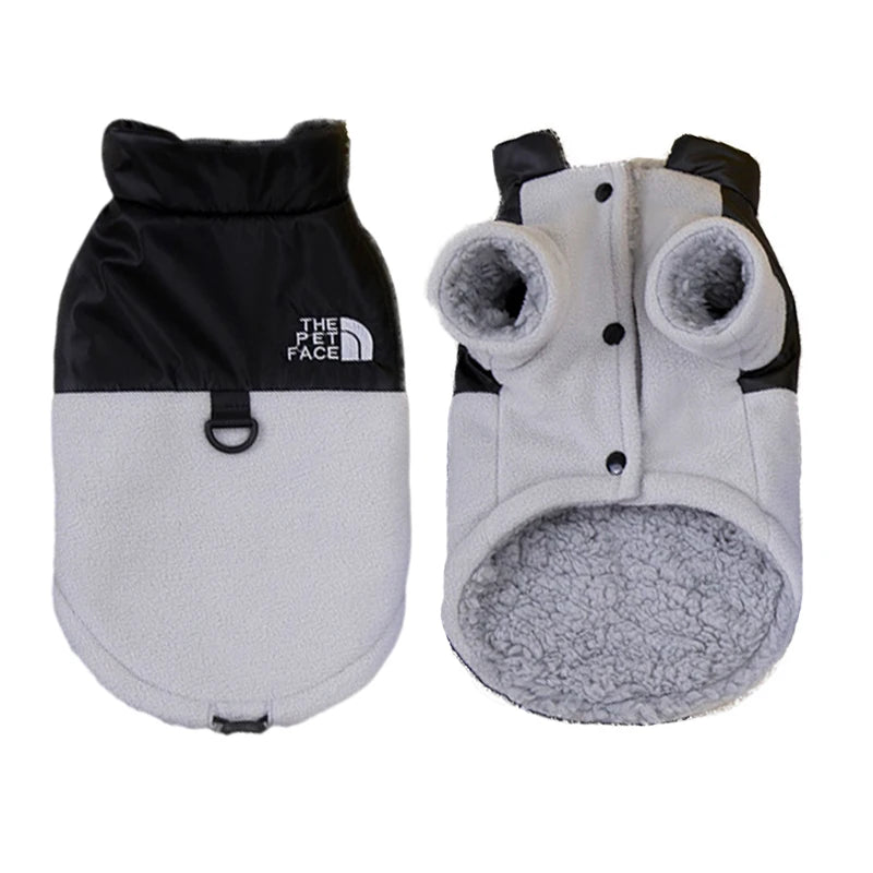 Winter Dog Coat Warm Fleece Jacket for Small & Medium Dogs – French Bulldog, Chihuahua, Yorkie, Pomeranian, Puppy Clothes