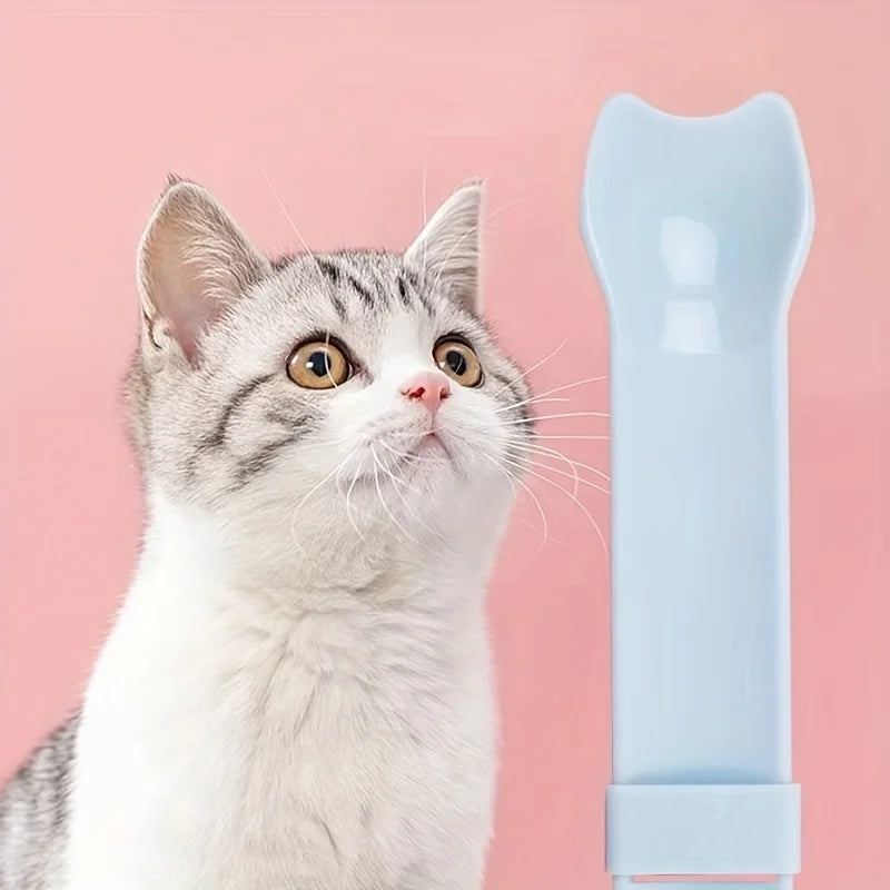 š± Cat Strip Squeeze Spoon ā Easy Feeder for Lickable Wet Treats & Liquid Snacks