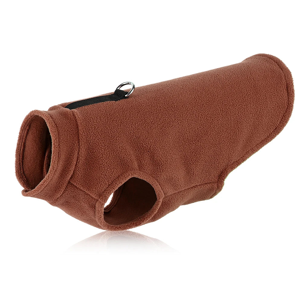 Soft Dog Vest Winter Jacket for Small & Medium Dogs - Cozy Pet Cloak Coat for Puppies and Chihuahuas