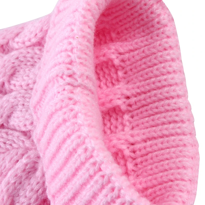 Turtleneck Dog Sweater - Warm Winter Clothes for Small Dogs & Cats | Chihuahua & Yorkie Coat