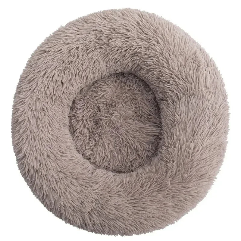 Eco-Friendly Plush Pet Bed with Non-Slip Bottom – Soft & Comfortable Dog and Cat Bed (Machine Washable) Ditzy Petunia