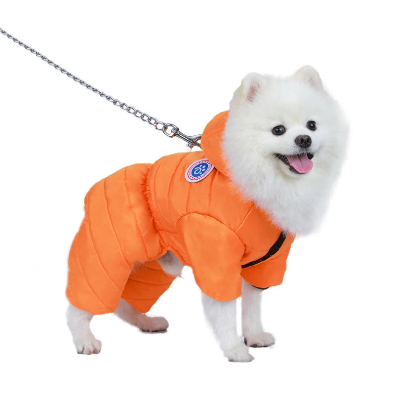 Waterproof Winter Dog Coat – Warm Quilted Vest for Small Dogs, French Bulldogs, and Chihuahuas