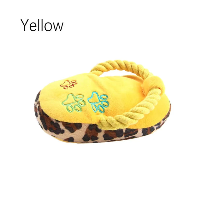 🐶 Soft Plush Squeaky Dog Toy – Cute & Durable Chew Companion