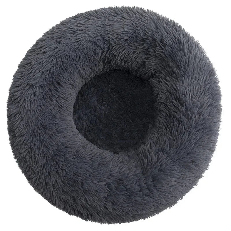 Eco-Friendly Plush Pet Bed with Non-Slip Bottom – Soft & Comfortable Dog and Cat Bed (Machine Washable) Ditzy Petunia