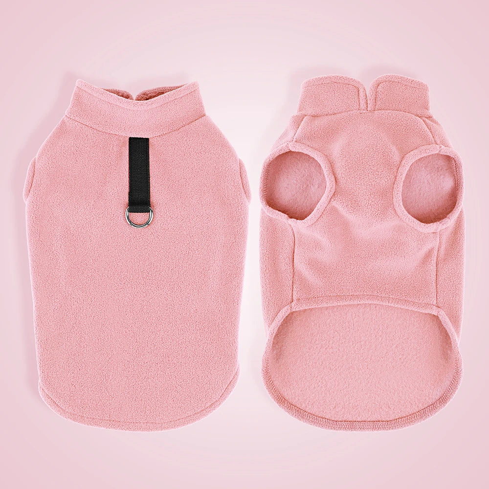 Soft Dog Vest Winter Jacket for Small & Medium Dogs - Cozy Pet Cloak Coat for Puppies and Chihuahuas
