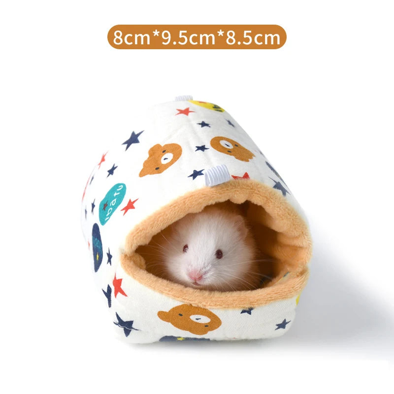 Cozy Fleece Hamster Nest β Soft, Warm & Snuggly Hideout