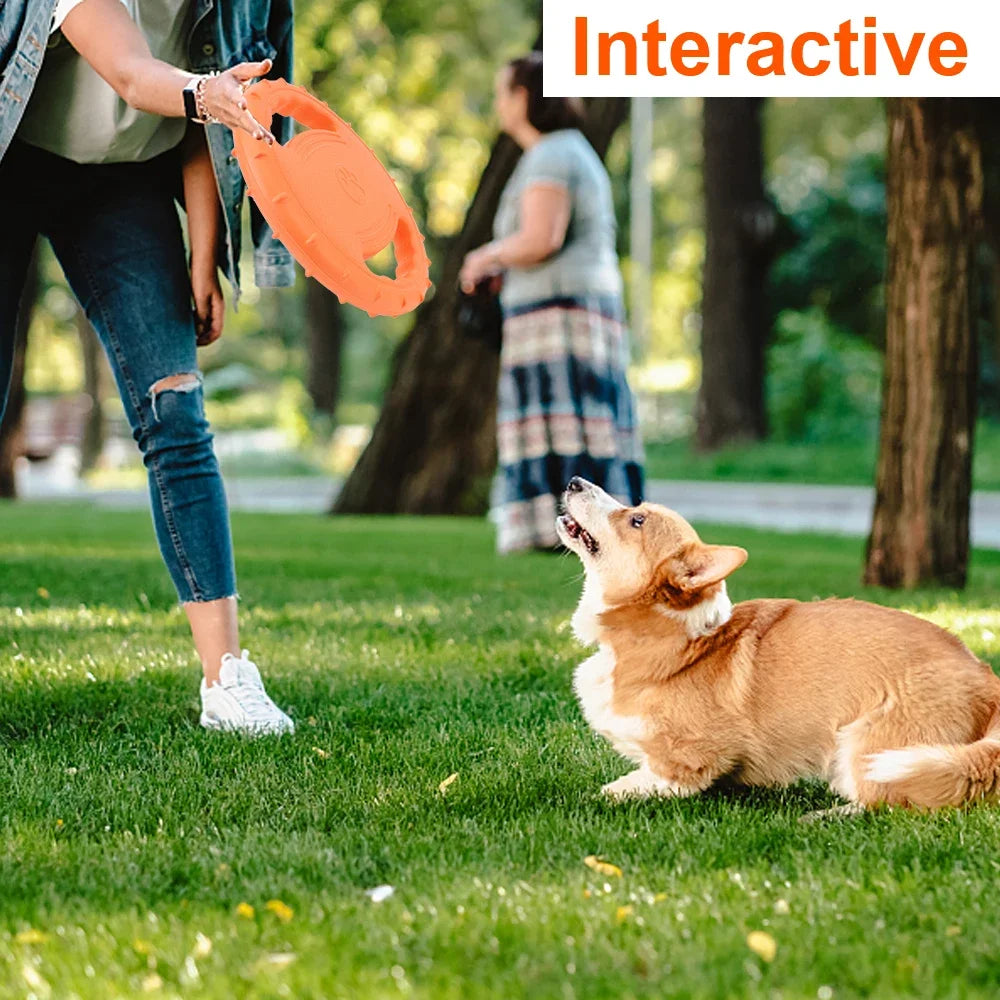 EVA Dog Flying Disc - Floating, Bite-Resistant Toy for Outdoor Play