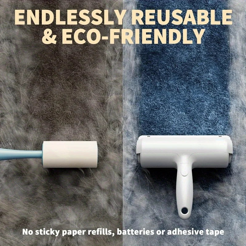 Reusable Pet Hair Removal Roller – Quick & Easy Fur Cleanup