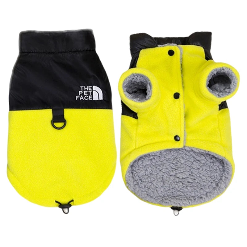 Winter Dog Coat Warm Fleece Jacket for Small & Medium Dogs – French Bulldog, Chihuahua, Yorkie, Pomeranian, Puppy Clothes