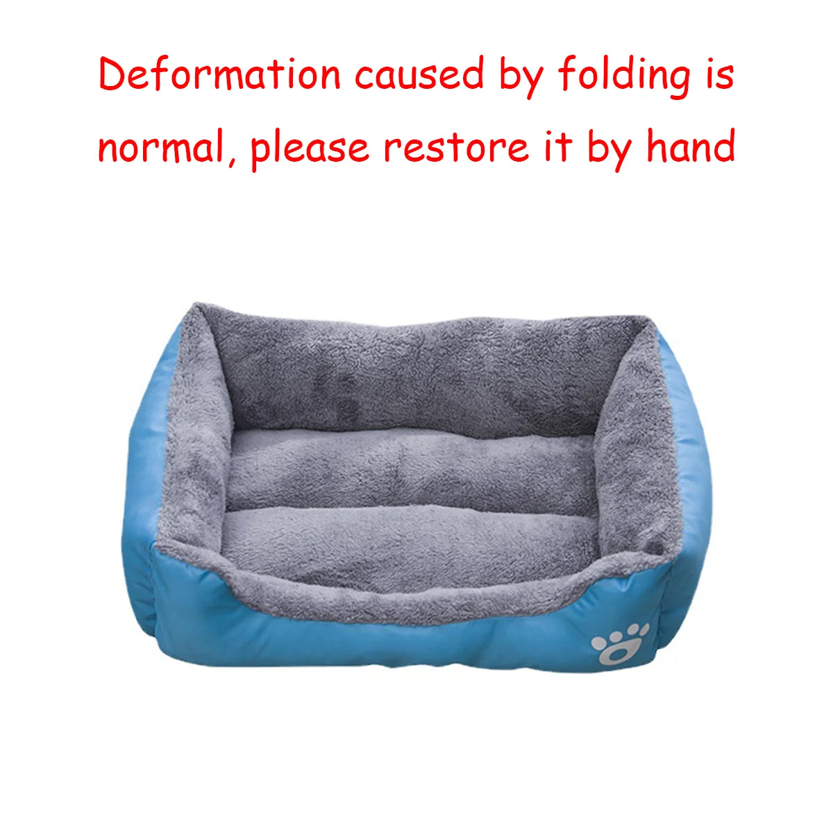 Soft Breathable Dog Bed Waterproof Non-Slip Cushion for Small Medium Large Pets - Machine Washable Puppy Sofa Mat Ditzy Petunia