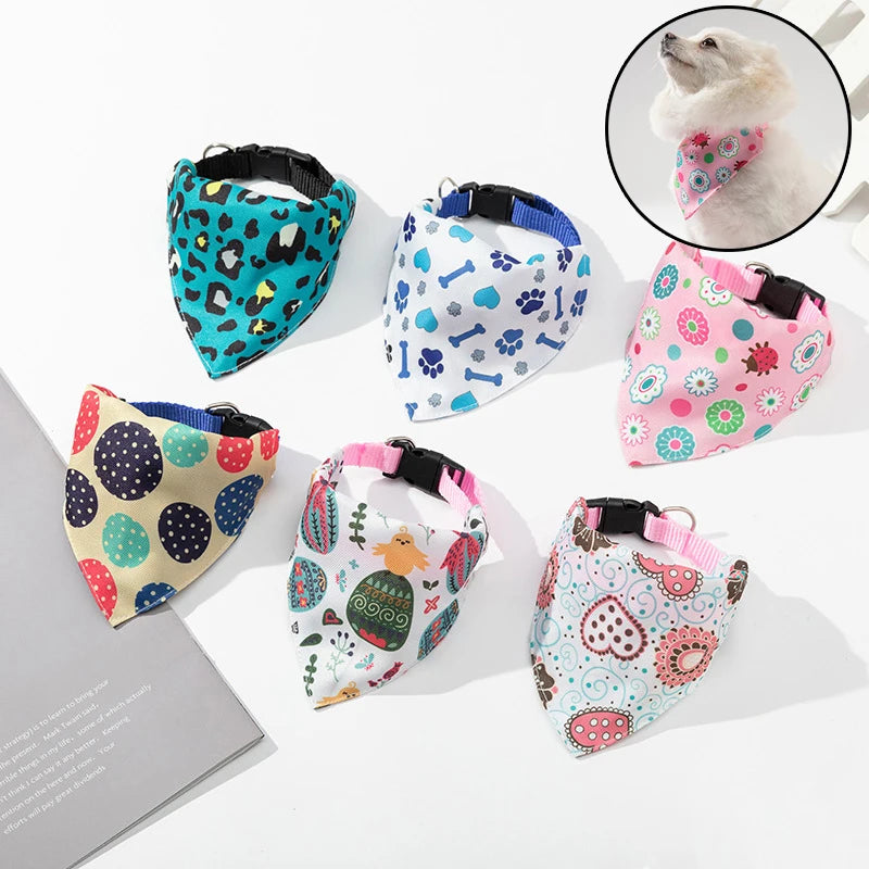 Adjustable Dog Bandana – Cute and Comfortable Pet Accessory